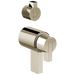 Brizo Litze HL7532 TempAssure Thermostatic Valve With Integrated Diverter Lever Handle Kit