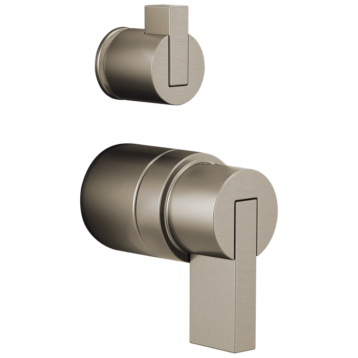 Pressure Balance Valve with Integrated Diverter Trim Lever Handle Kit