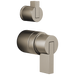 Pressure Balance Valve with Integrated Diverter Trim Lever Handle Kit