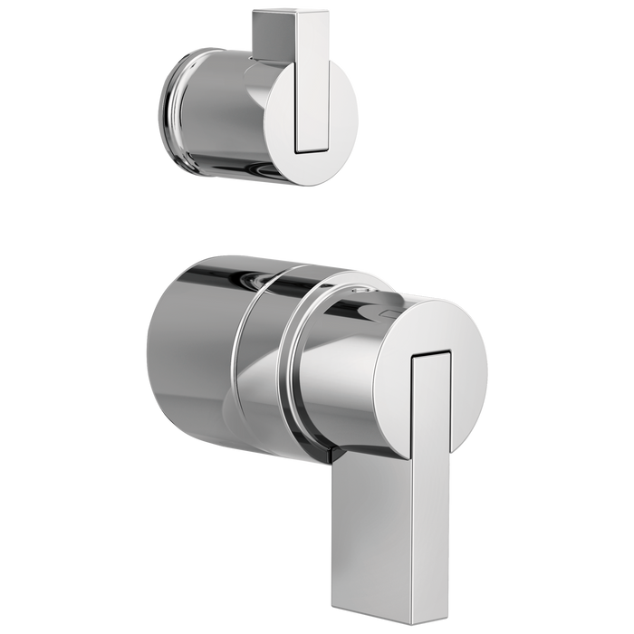 Pressure Balance Valve with Integrated Diverter Trim Lever Handle Kit