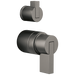 Pressure Balance Valve with Integrated Diverter Trim Lever Handle Kit