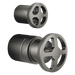 Brizo Litze HW75P32 Pressure Balance Valve with Integrated Diverter Trim Wheel Handle Kit