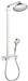 hansgrohe  Showerpipe 280 with Select Shower Controls, 1.75 GPM