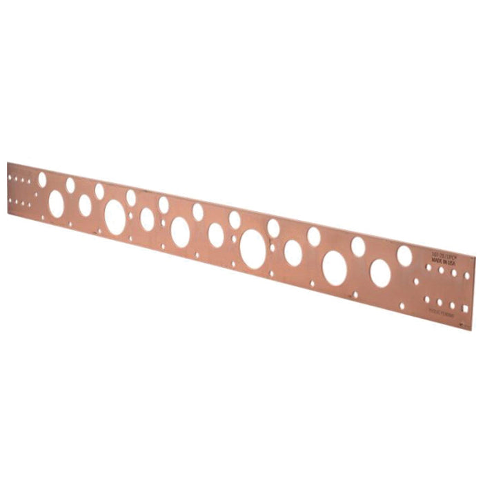 Reliance Worldwide Corporation 107-18 1/2" - 2" Copper-Bonded Flat Pipe Support Bracket