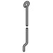 KOHLER K-1015477 Lift Rod