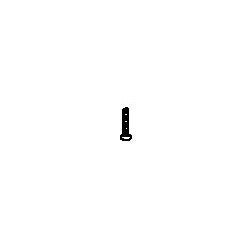 KOHLER K-1017273 Screw, 6-32 X .875, Countersunk