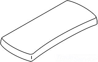 KOHLER K-85407-33 Cover, Toilet, One-Piece