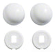 KOHLER K-1013092-33 Bolt Cover Accessory Pack