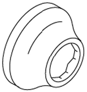 KOHLER K-76310 Flange, 1 1/2 OD