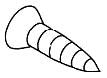 Sterling 1019387-A Screw, 8-18 X 0.750, Pan Head, SS