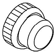 KOHLER K-1060501-CP Mounting, Knob