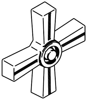 KOHLER K-1066101-B-BV Handle, Bath Cross