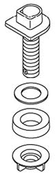 KOHLER K-1087232-CP Sidespray Holder Assembly