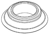 KOHLER K-1100829-BRZ Escutcheon
