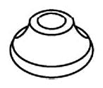 KOHLER K-83362-PGD Tank Lever Flange