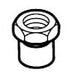 KOHLER K-E6849-NF 3/8  Female 1/2  Male Adapter