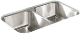 Sterling F11406-NA MCALLISTER® 32X18X8 Undermount Double Basin Sink