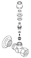 KOHLER K-39213-CP Stop Assy