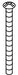 KOHLER K-40491-CP Screw 8-32 X 1.75