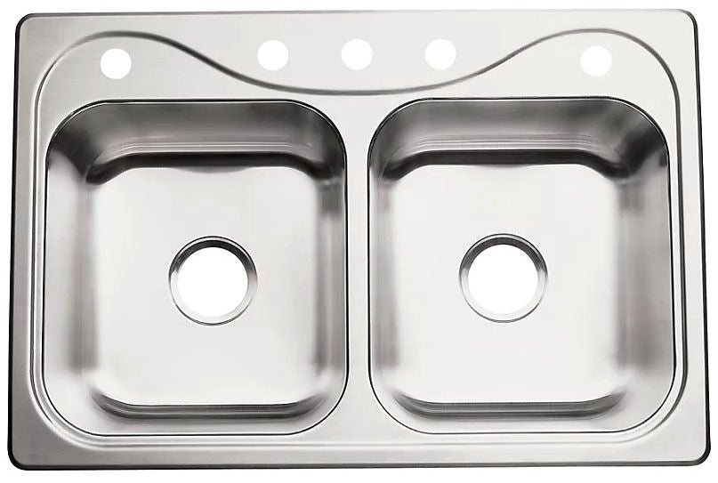 Sterling F11400-3-NA SOUTHHAVEN™ 33x22x6.5 Double Basin Sink