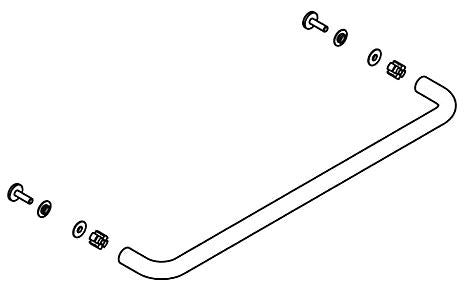 Sterling 1057704-02-PBL Towel Bar Kit 20