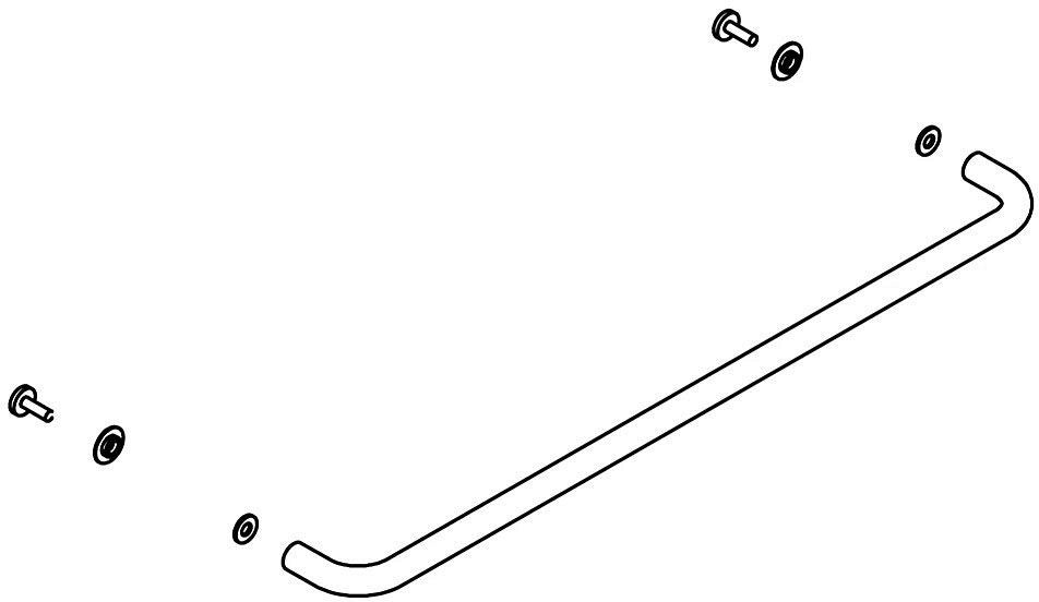 Sterling 1217674-02-ABV Towel Bar Assembly 20 STRAIGHT/BAGGED