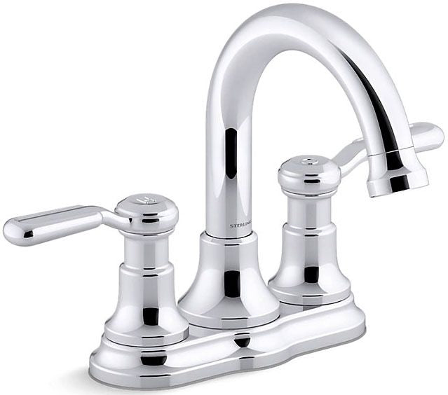 Sterling 27373-4-CP LUDINGTON® Center Set Bathroom faucet