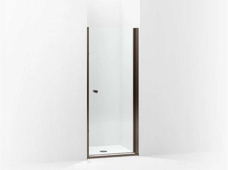 Sterling Finesse Headerless frameless pivot shower door 33" max opening x 67" H (Model 5690-33ADR-G03)