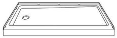 Sterling 72181910-0 ENSEMBLE™ Rectangular 60X32 Shower Base