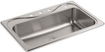 Sterling F24912-4-NA SOUTHHAVEN® 33x22 Single Basin Sink