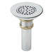 Elkay 3-1/2" Drain Type 304 Stainless Steel Body Strainer and Tailpiece