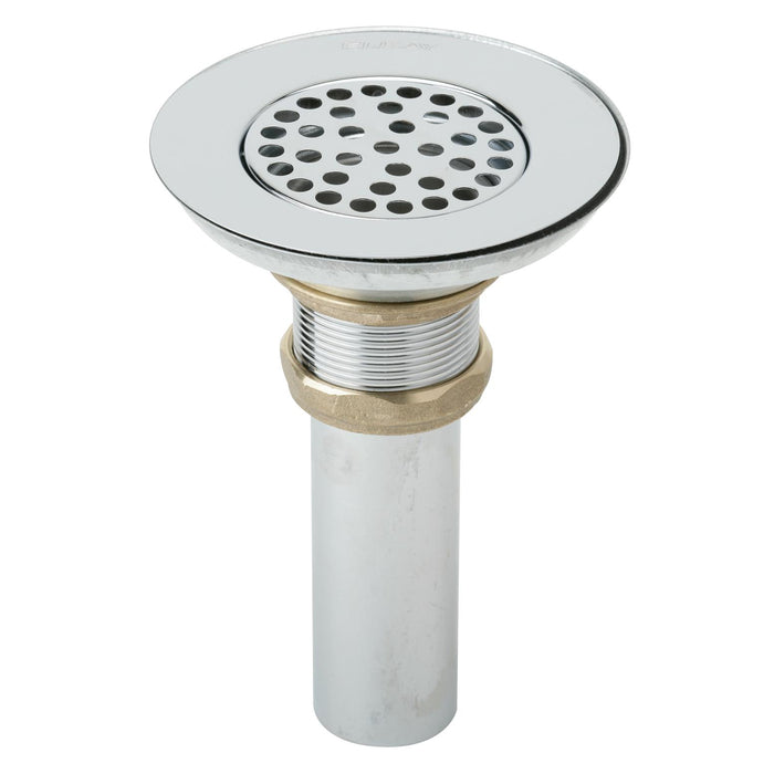 Elkay 3-1/2" Drain Type 316 Stainless Steel Body Strainer and Tailpiece