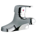 Elkay 4" Centerset with Exposed Deck Lavatory Faucet Integral Spout Single Control 4" Wristblade Handle Chrome