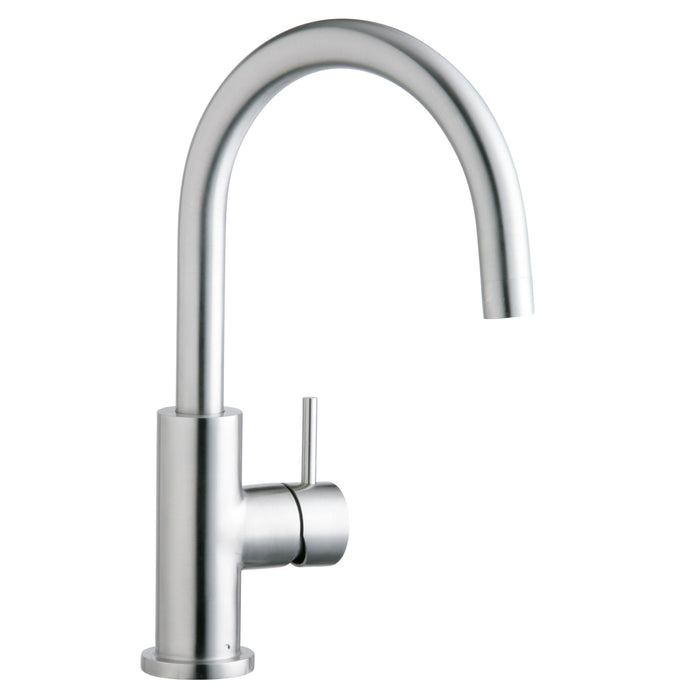 Elkay Allure Single Hole Kitchen Faucet with Lever Handle Satin Stainless Steel
