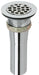 Elkay Drain Fitting Type 304 Stainless Steel Body Grid Strainer and Brass Tailpiece