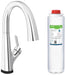 Elkay Avado Single Hole 2-in-1 Kitchen Faucet with Filtered Drinking Water Chrome