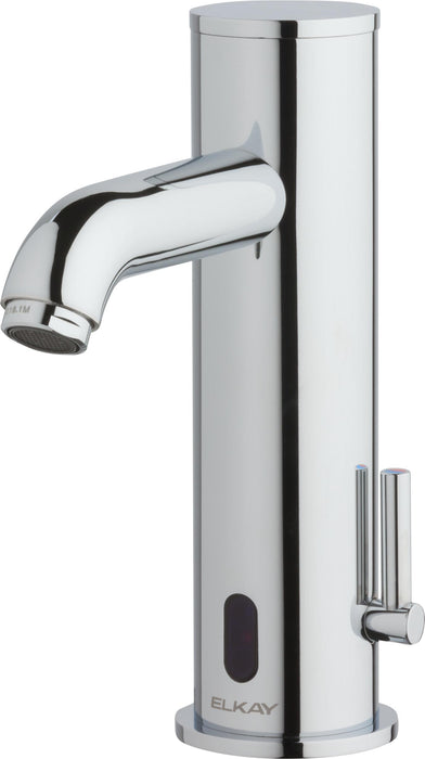 Elkay Commercial Lavatory Deck Mount Sensor Faucet with Cast Fixed Spout Chrome