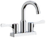Elkay 4" Centerset Exposed Deck Mount Faucet with Arc Spout and 4" Lever Handles