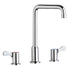 Elkay 8" Centerset Concealed Deck Mount Faucet with Arc Tube Spout and 2-5/8" Lever Handles + 6" Spout Reach Chrome