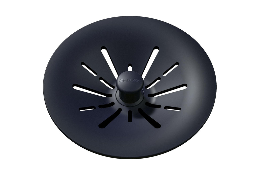Elkay Quartz Perfect Drain 3-1/2" Removable Polymer Basket Strainer and Rubber Stopper Jubilee
