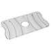 Elkay Stainless Steel 26-1/2" x 14-13/16" x 1" Bottom Grid