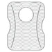 Elkay Stainless Steel 13" x 17" x 1" Bottom Grid