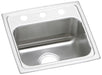 Elkay Lustertone Classic Stainless Steel 17" x 16" x 4-1/2" 1-Hole Single Bowl Drop-in ADA Sink