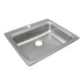 Elkay Lustertone Classic Stainless Steel 25" x 22" x 5-1/2" 1-Hole Single Bowl Drop-in ADA Sink