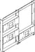Elkay Mounting Frame for Bi-level In-wall Non-refrigerated Bottle Filling Stations With Integral Fountain