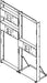 Elkay Mounting Frame for Bi-level In-wall Refrigerated SwirlFlo Bottle Filling Stations
