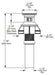 Peerless RP103419PC Push Pop Assembly