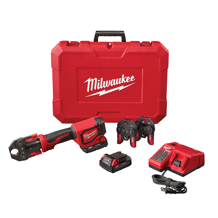 Milwaukee 2674-22C M18 | Short Throw Press Tool Kit with PEX Crimp Jaws