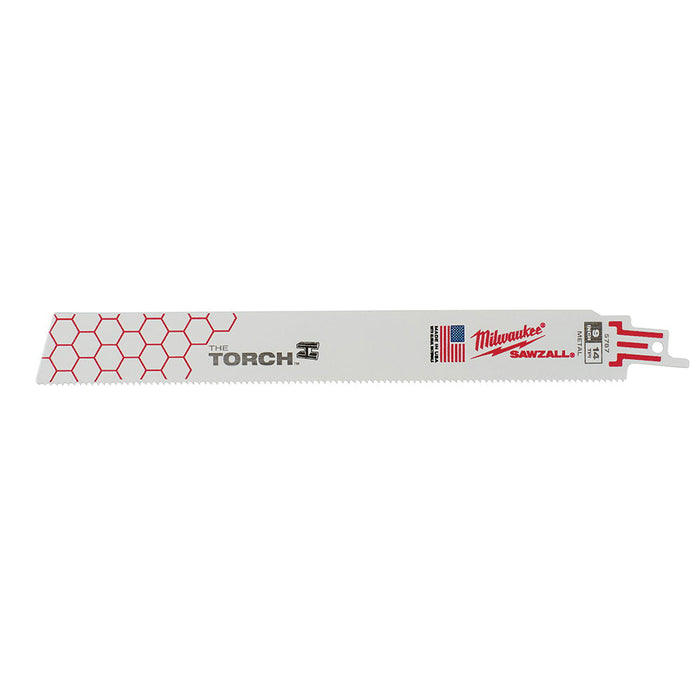 Milwaukee 48-00-5787 9" | 14-TPI The Torch SAWZALL Blades (Pack of 5)