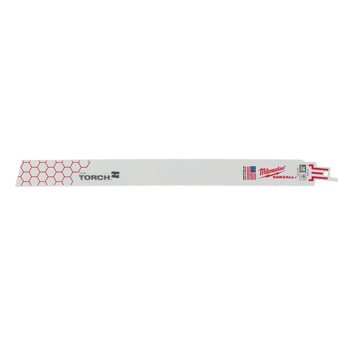 Milwaukee 48-00-5789 12" | 18-TPI The Torch SAWZALL Blades (Pack of 5)